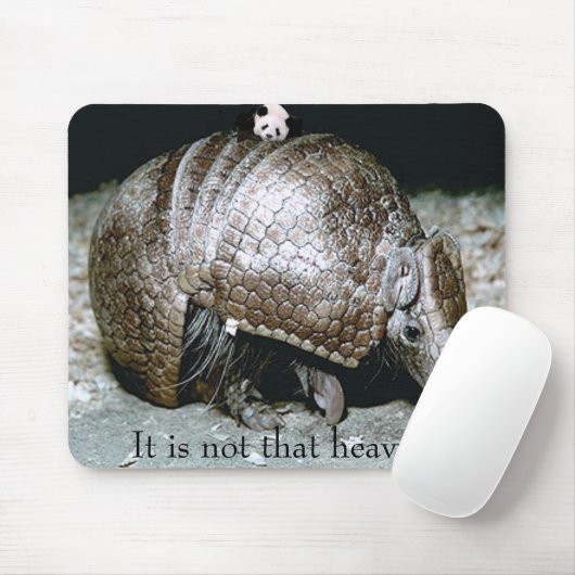 Armadillo Mousepad Muismat (Met muis)