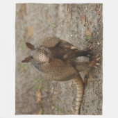 Armadillo op grote rugzak fleece deken (Voorkant)