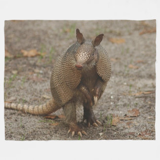 Armadillo op grote rugzak fleece deken