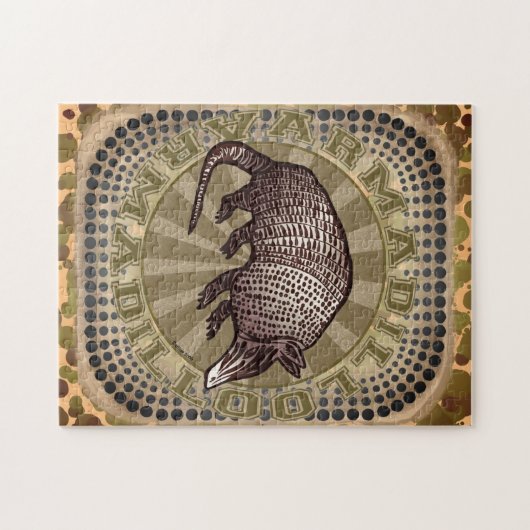 Armadillo Rays puzzel Legpuzzel (Horizontaal)