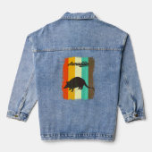 Armadillo Retro 70s  Dier Denim Jacket (Achterkant)