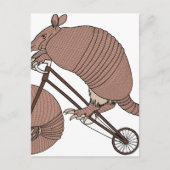 Armadillo-ringwiel met armadillo briefkaart (Voorkant)