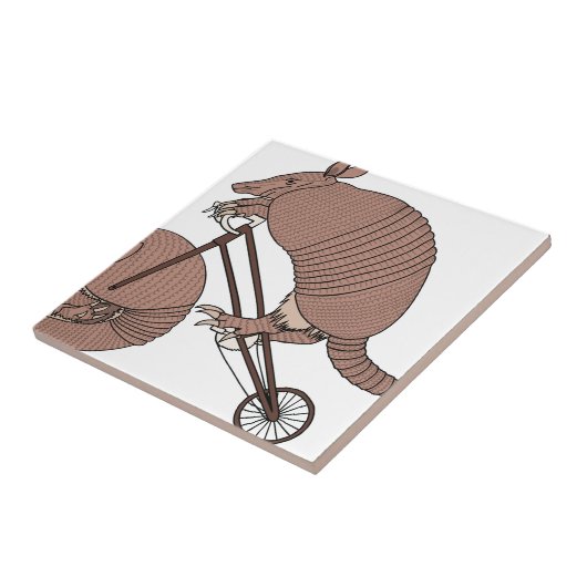 Armadillo-ringwiel met armadillo tegeltje (Zijkant)