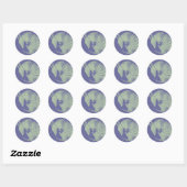 Armadillo Ronde Sticker (Vel)