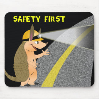 Armadillo Safety First Mousepad Muismat