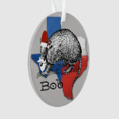 Armadillo Santa Ornament (voorkant)
