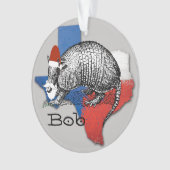 Armadillo Santa Ornament (voorkant)