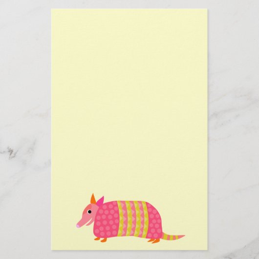Armadillo Stationery Briefpapier (Voorkant)