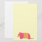 Armadillo Stationery Briefpapier (Voorkant / Achterkant)