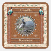 Armadillo - Stickers aan de grenzen (Voorkant)