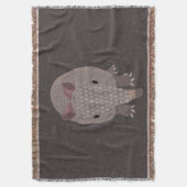 Armadillo Throw Blanket Deken (Voorkant Verticaal)