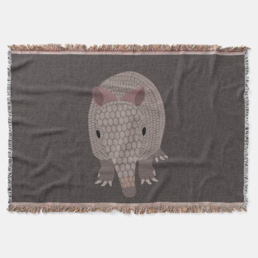 Armadillo Throw Blanket Deken (Voorkant)
