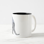 Armadillo Tweekleurige Koffiemok (Voorkant rechts)