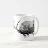 Armadillo uit Texas - Glaze Koffiemok (Voorkant rechts)