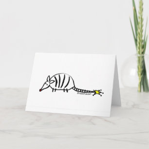 Armadillo Vakantie Groeten Kaart