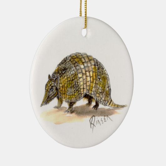 Armadillo-versiering Keramisch Ornament (Rechts)