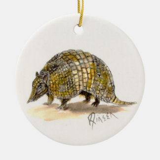 Armadillo-versiering Keramisch Ornament