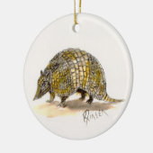 Armadillo-versiering Keramisch Ornament (Links)