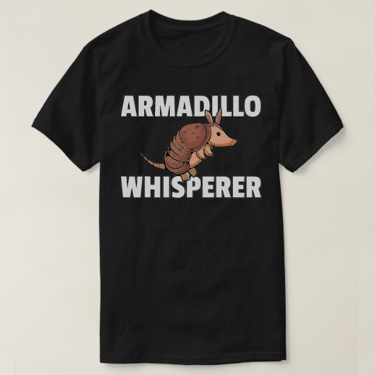 Armadillo voor Funny Armadillos Lovers T-shirt (Design voorkant)