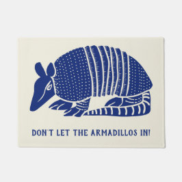 Armadillo Welkom Mat Gepersonaliseerd gepersonalis