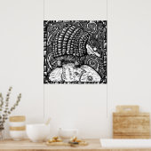 Armadillo World Poster (Keuken)