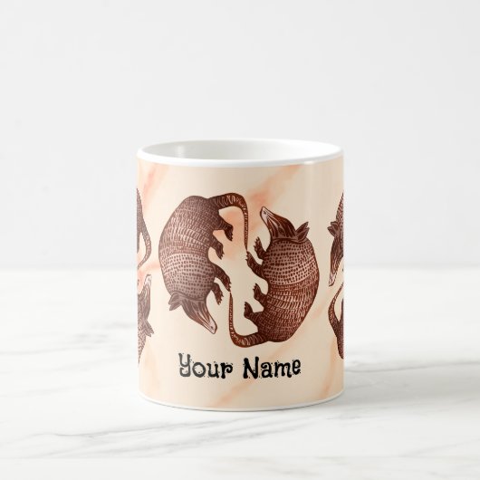 Armadillo Yin Yang Koffiemok (Center)