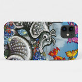 Armadillos Bluebonnets Butterflies Wilde bloemen Case-Mate iPhone Case (Achterkant (horizontaal))