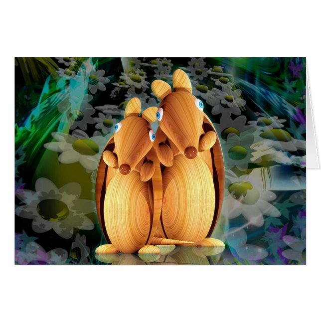 Armadillos-kaart (Voorkant Horizontaal)