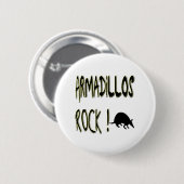 Armadillos Rock! Knoop Ronde Button 5,7 Cm (Voorkant /achterkant)