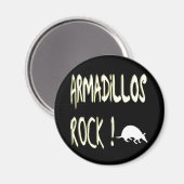 Armadillos Rock. Magneet (Voorkant / Achterkant)