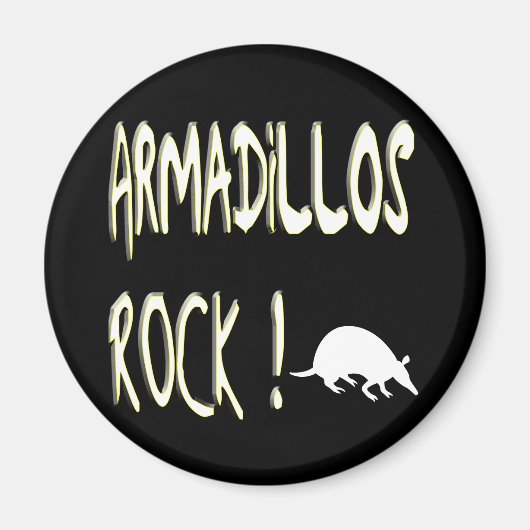 Armadillos Rock. Magneet (Voorkant)