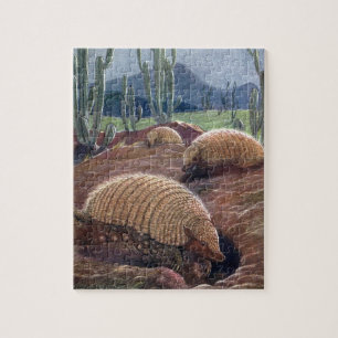 Armadillos van Louis Sargent,  wilde dieren Legpuzzel