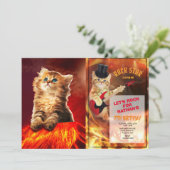 Armageddon cat kaart (Staand voorkant)
