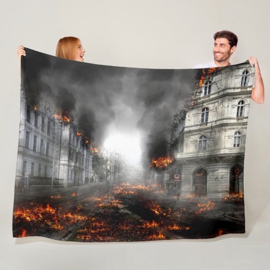 ARMAGEDDON FLEECE DEKEN (In situ)