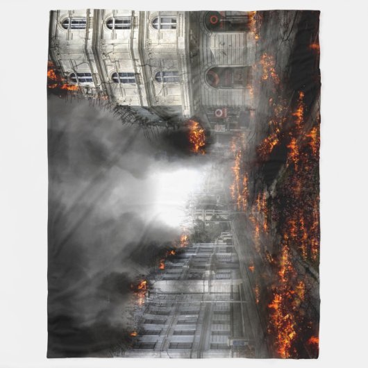 ARMAGEDDON FLEECE DEKEN (Voorkant)