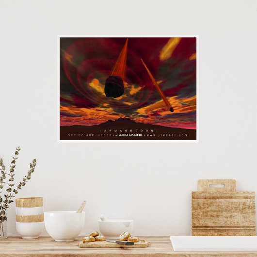 Armageddon Poster (Keuken)