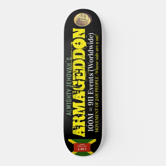 ARMAGEGGEDON Skateboard (Voorkant)