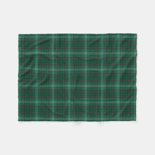 Armagh County Irish Tartan Fleece Deken (Voorkant (Horizontaal))