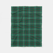 Armagh County Irish Tartan Fleece Deken (Voorkant)