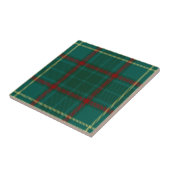 Armagh County Irish Tartan Tegeltje (Zijkant)