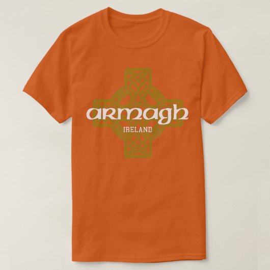 Armagh Ireland  Celtic Cross T-shirt (Design voorkant)