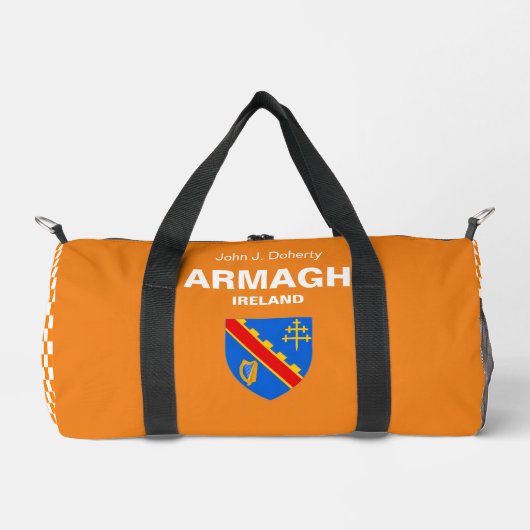 Armagh Ireland - Iers gepersonaliseerd Plunjezak (Voorkant)