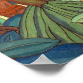 Arman Manookian - prachtig Poster "Rode Zeilen" (Hoek)