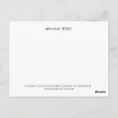 ARMANA MANNEN #1 BRIEFKAART (Achterkant)