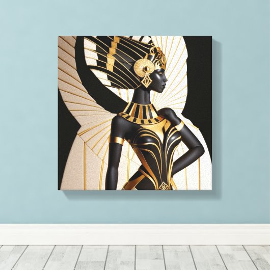 ARMANA QUEEN #3 CANVAS PRINT (Insitu (Houten vloer))