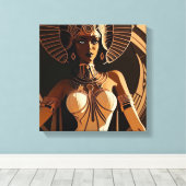 ARMANA QUEEN #4 CANVAS PRINT (Insitu (Houten vloer))
