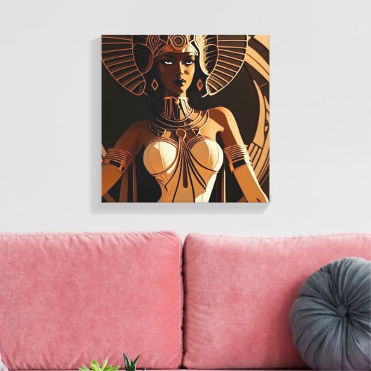 ARMANA QUEEN #4 CANVAS PRINT (Insitu (Woonkamer))