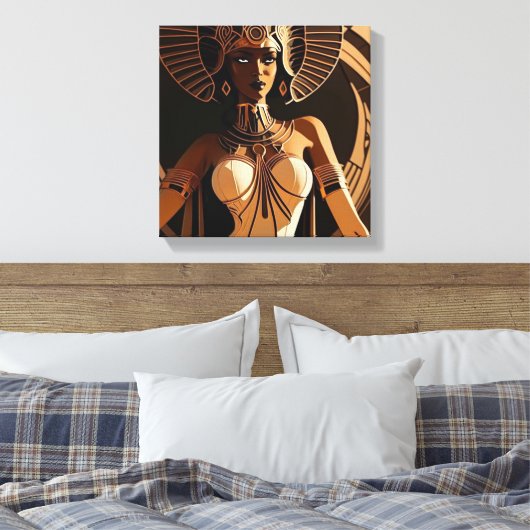 ARMANA QUEEN #4 CANVAS PRINT (Insitu (Slaapkamer))