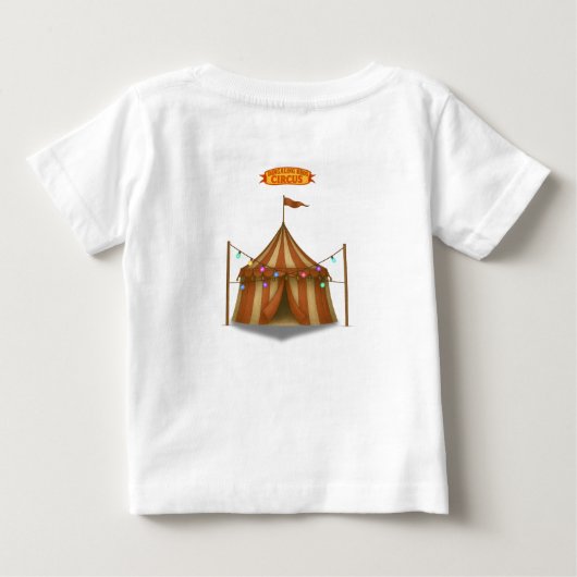 Armand, armadillo-circusdirecteur (Achterkant)