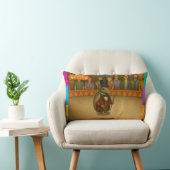 Armand, armadillo-circusdirecteur kussen (Stoel)